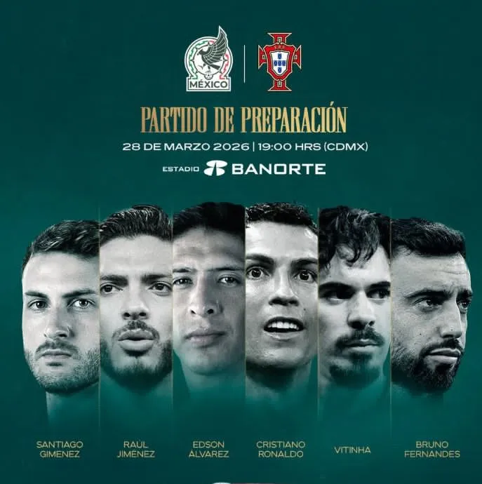 Portugal será el rival de México en la reinauguración del Estadio Azteca