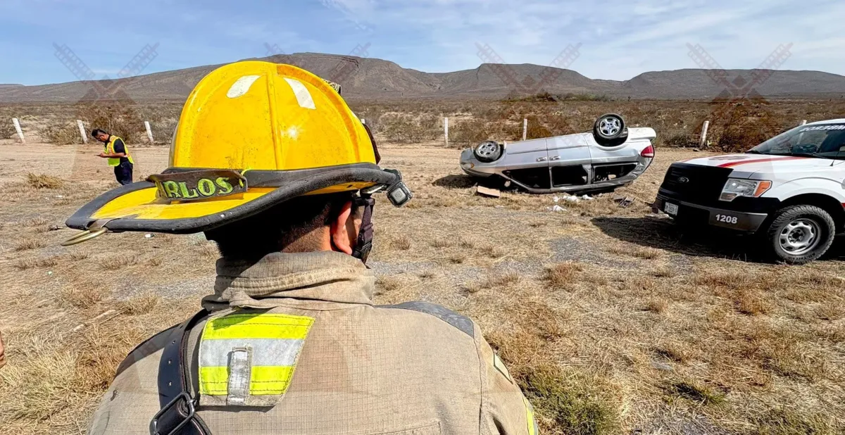 Tragedia en carretera: volcadura cobra una vida en la Saltillo–Torreón