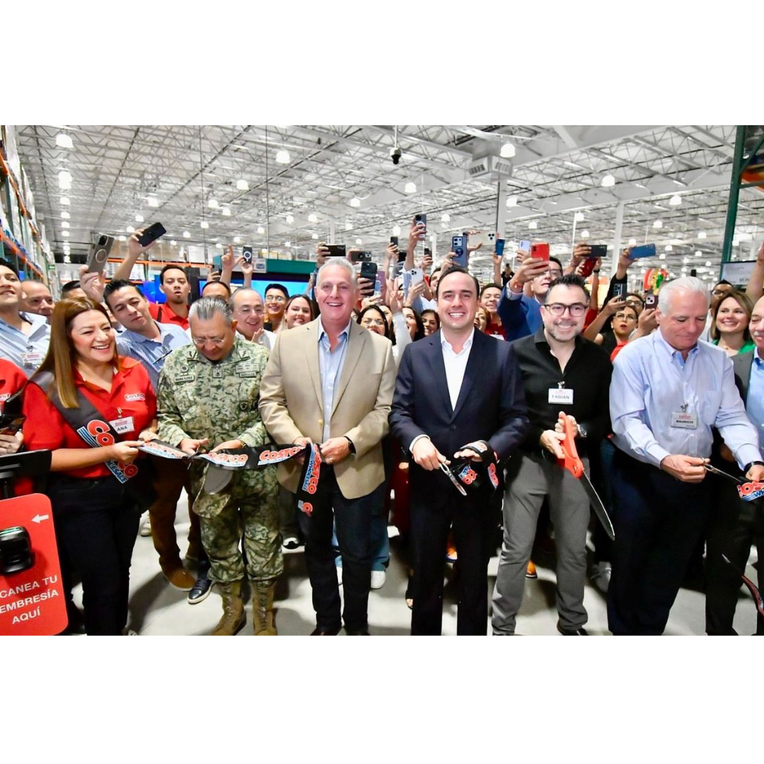 ROMÁN CEPEDA Y MANOLO JIMÉNEZ INAUGURAN NUEVA TIENDA COSTCO EN TORREÓN