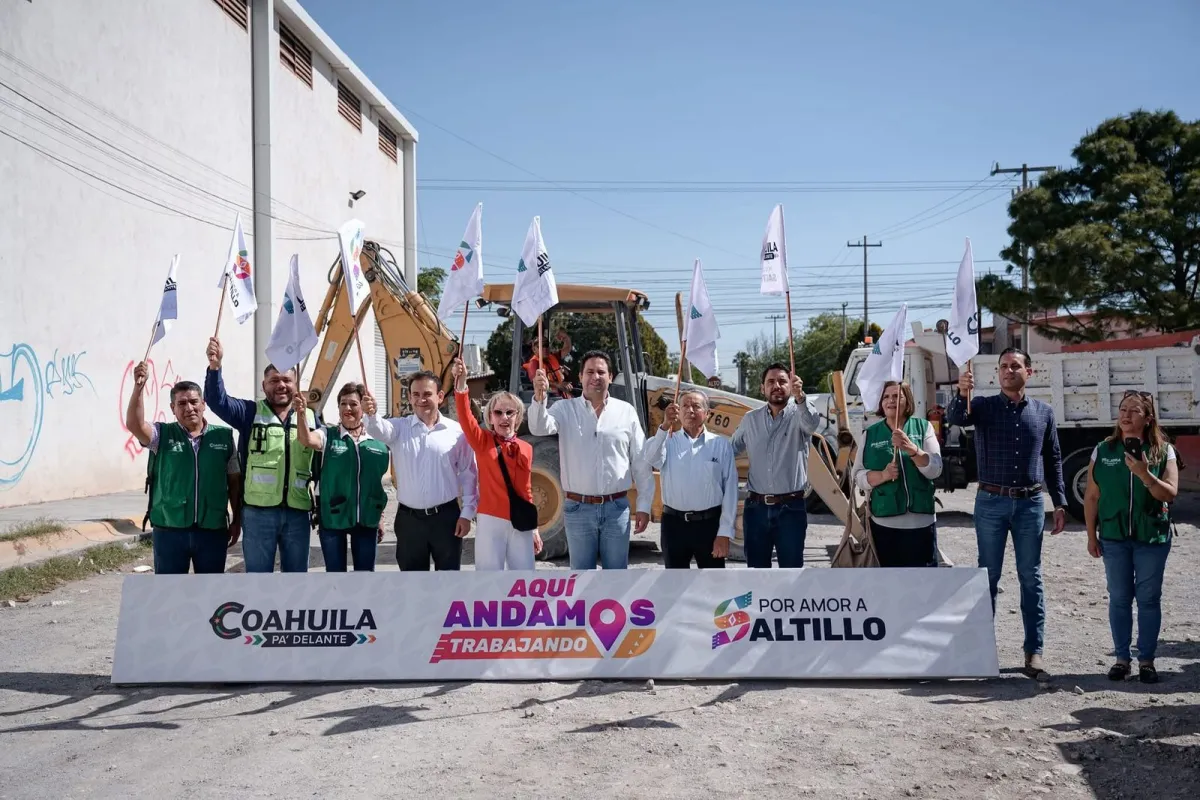 Llega Pavimentación a Colonia Miravalle en Saltillo