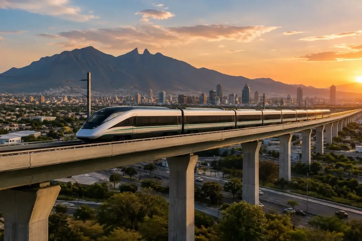 Así se integrará el nuevo tren de pasajeros a la zona metropolitana de Monterrey