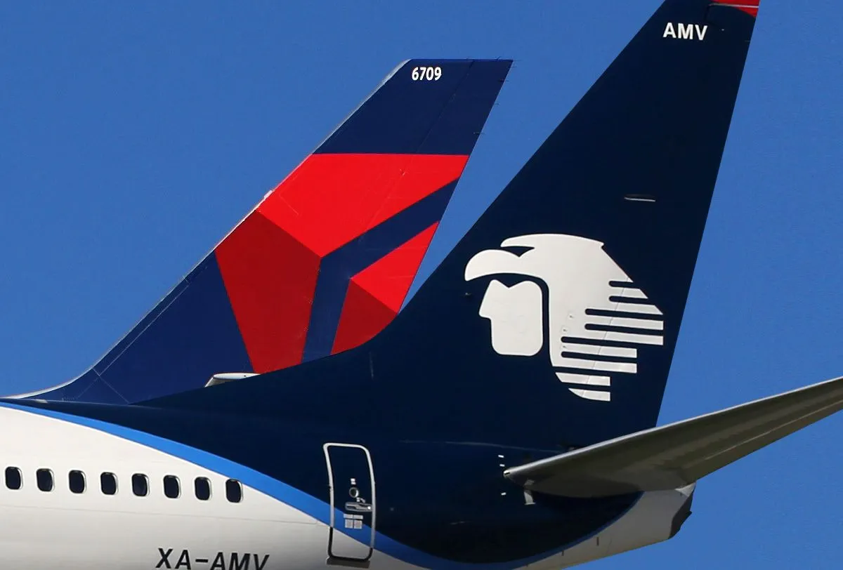 Corte de EU suspende la revocación y permite que continúe la alianza entre Aeroméxico y Delta