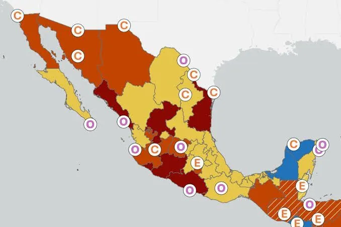 Gobierno de EU emite alerta de viaje: 30 estados de México bajo advertencia de seguridad