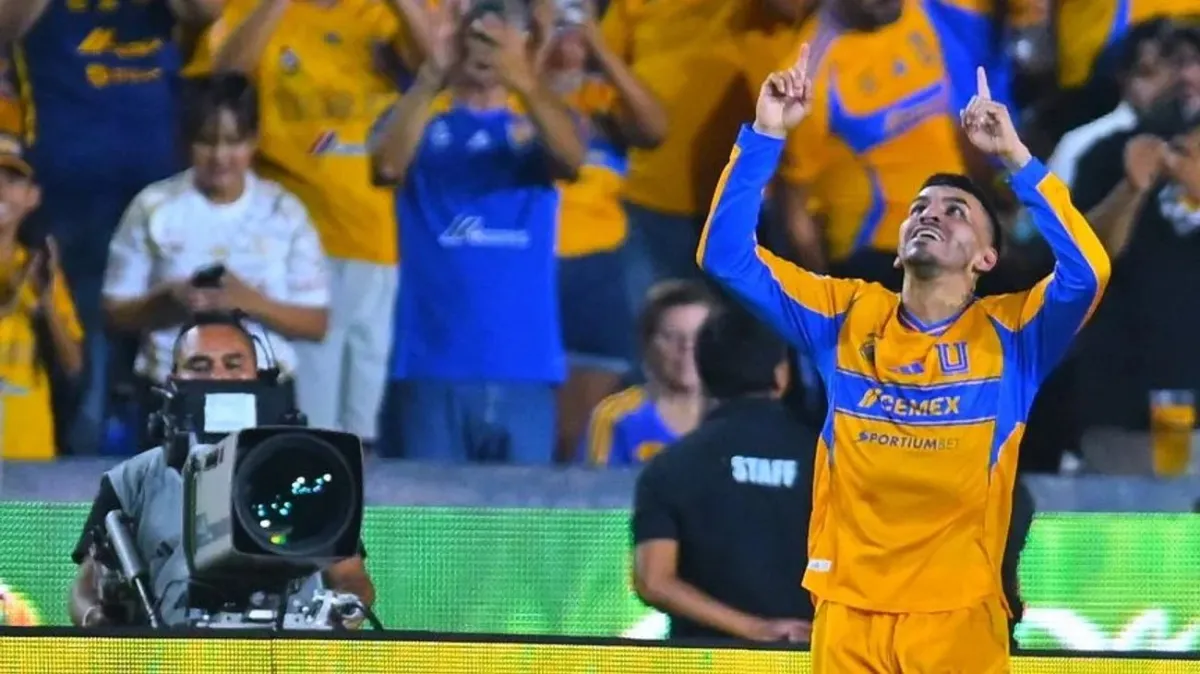 Tigres firma media goleada en el primer tiempo y encamina el 7-0 histórico en el ‘Volcán’