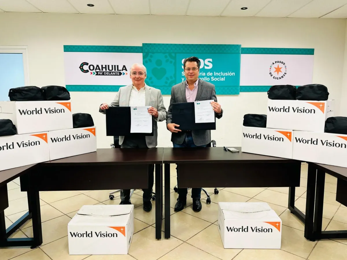 Gobierno de Coahuila y Banco Internacional de Alimentos firman convenio para reducir la pobreza alimentaria