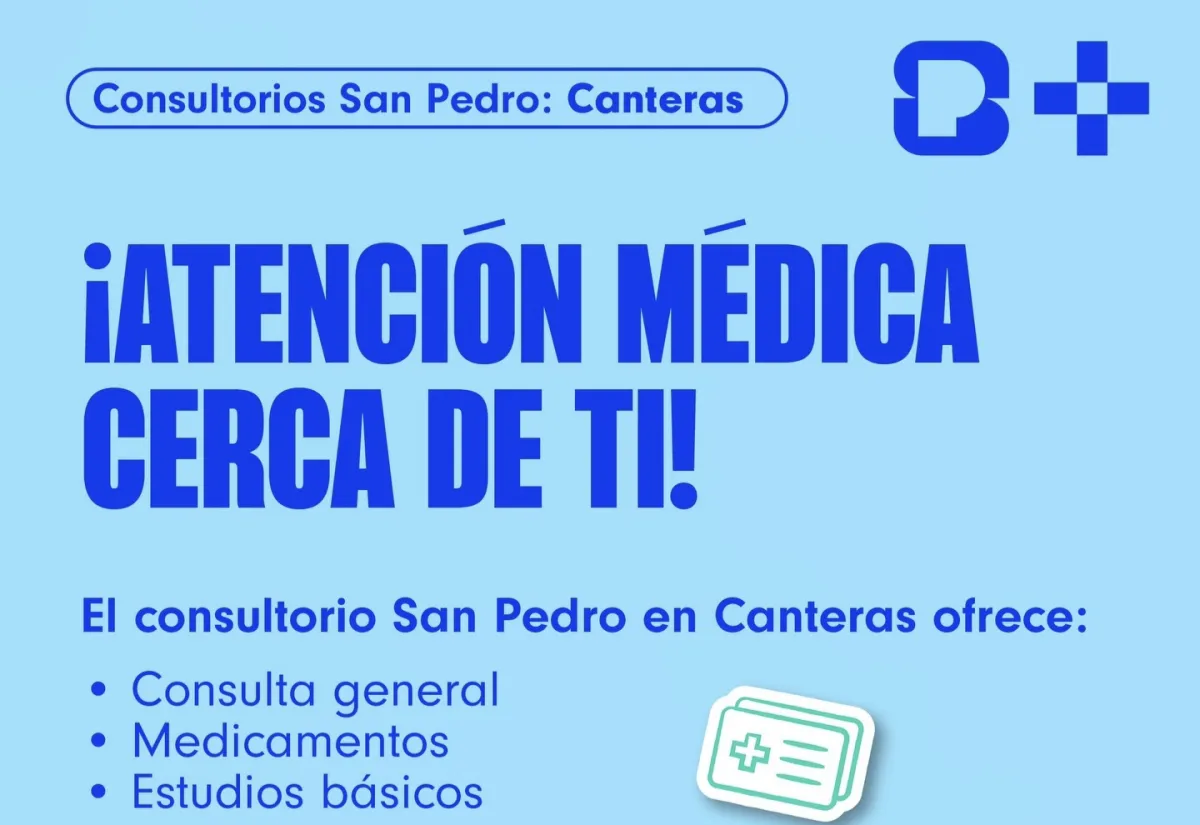 Consultorio San Pedro en Canteras brinda atención médica cercana a las familias