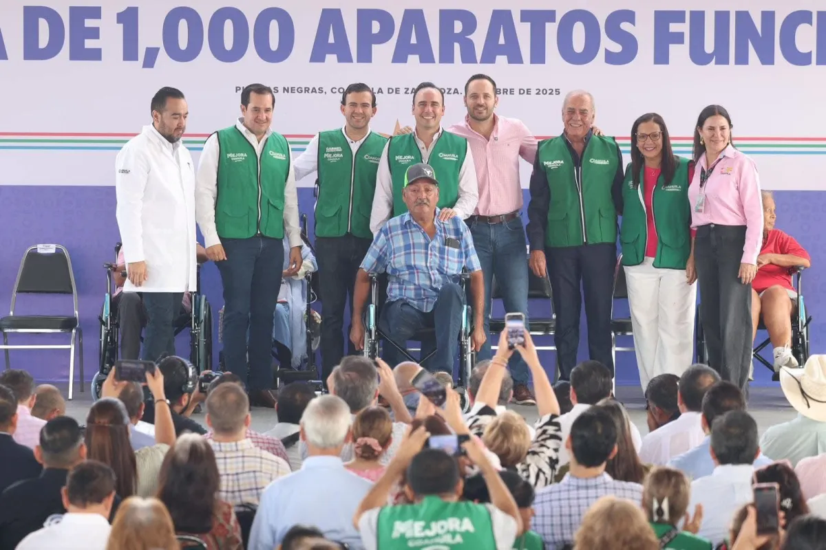 Manolo Jiménez impulsa entrega de mil aparatos ortopédicos para adultos mayores y personas con discapacidad