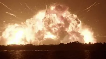 Explosión de megacohete de Blue Origin en plataforma de Florida frena planes de expansión satelital