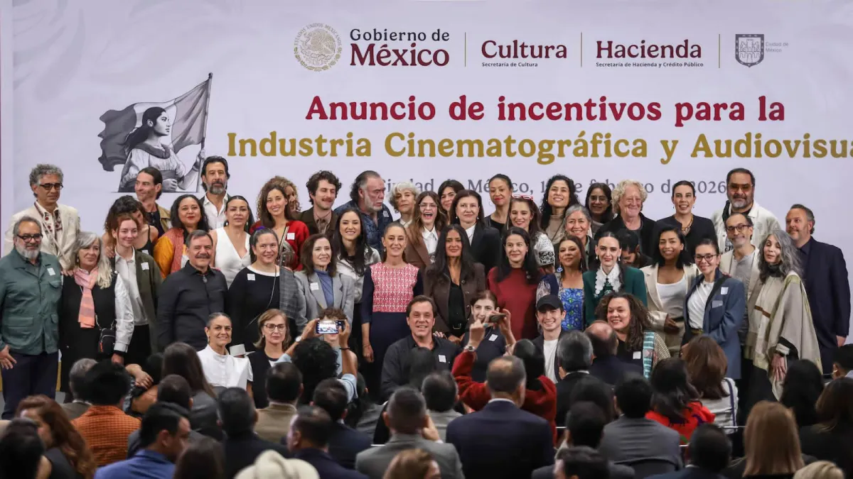 Sheinbaum presenta nuevo estímulo fiscal para fortalecer la industria cinematográfica en México