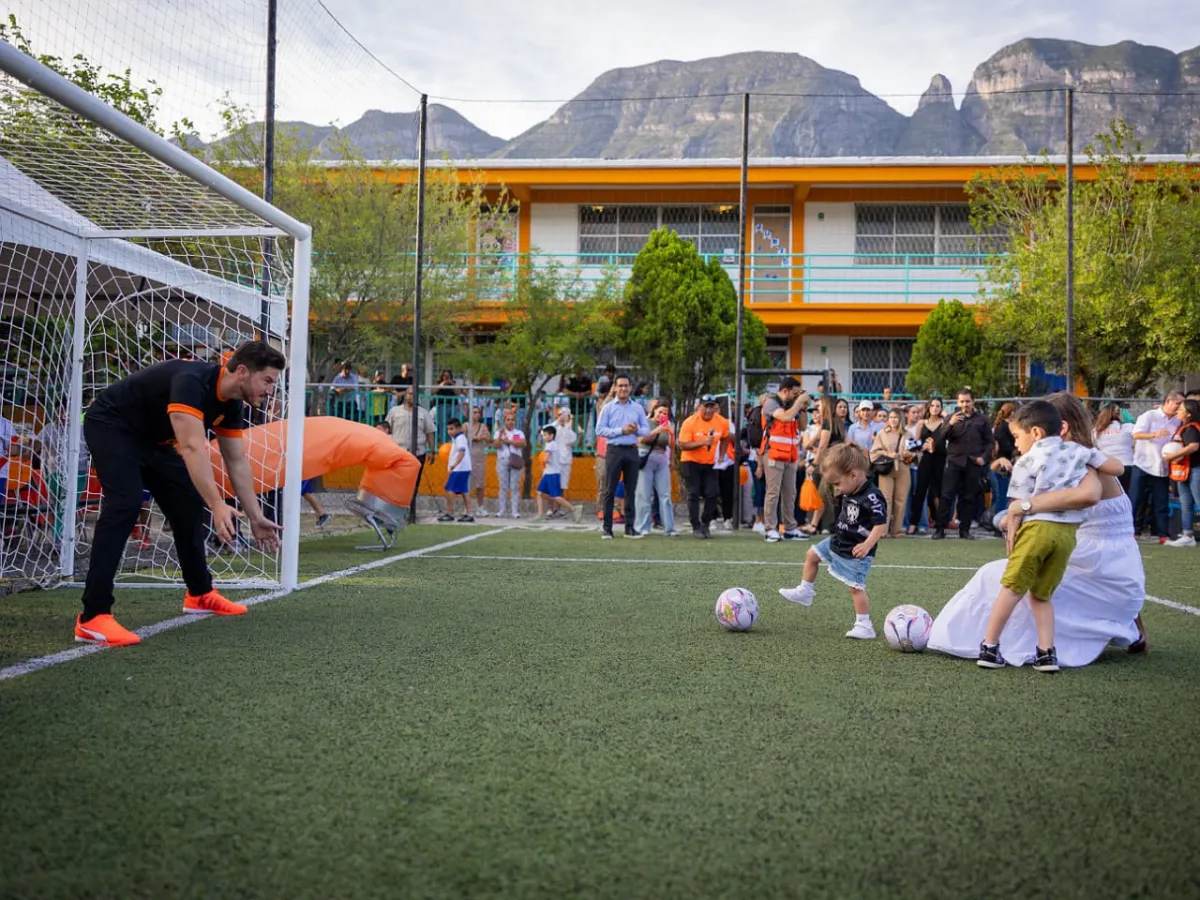 Nuevo León celebra con los niños la cuenta regresiva hacia el Mundial 2026