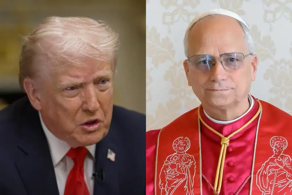 Trump critica al papa León XIV y cuestiona su postura internacional