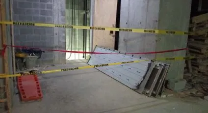 Muere trabajador al caer por elevador en obra en San Pedro NL