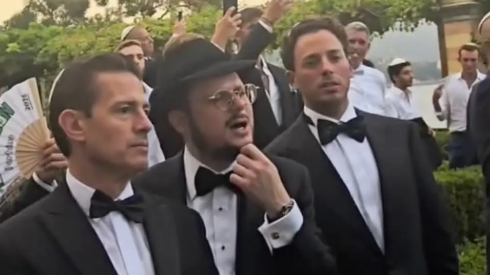 Peña Nieto reaparece en boda en Italia junto a empresario ligado a caso Pegasus