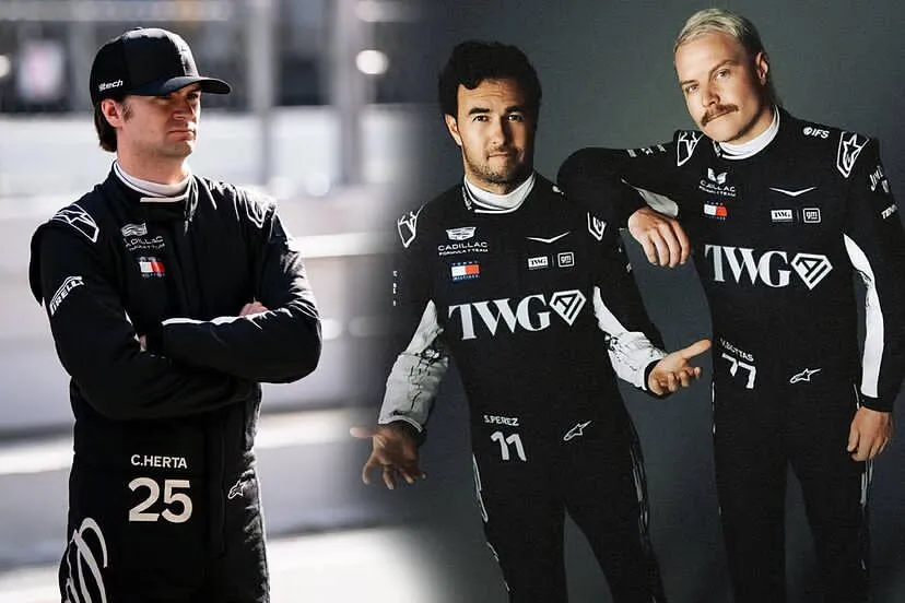 Cadillac analiza futuro de Bottas mientras Colton Herta gana fuerza como compañero de Checo Pérez