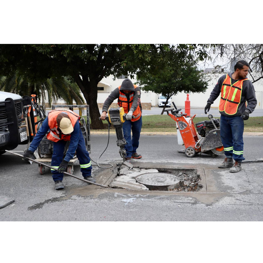 Reparará San Pedro 180 registros sanitarios dañados en avenidas