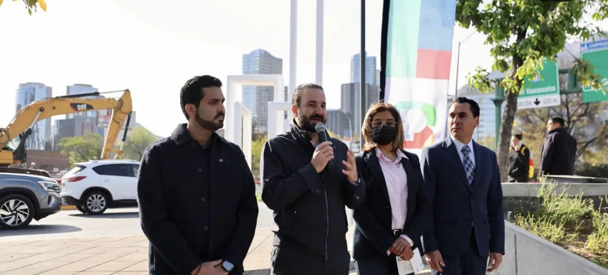 Inicia segunda etapa del Distribuidor Vial en Gómez Morín para mejorar la movilidad en San Pedro