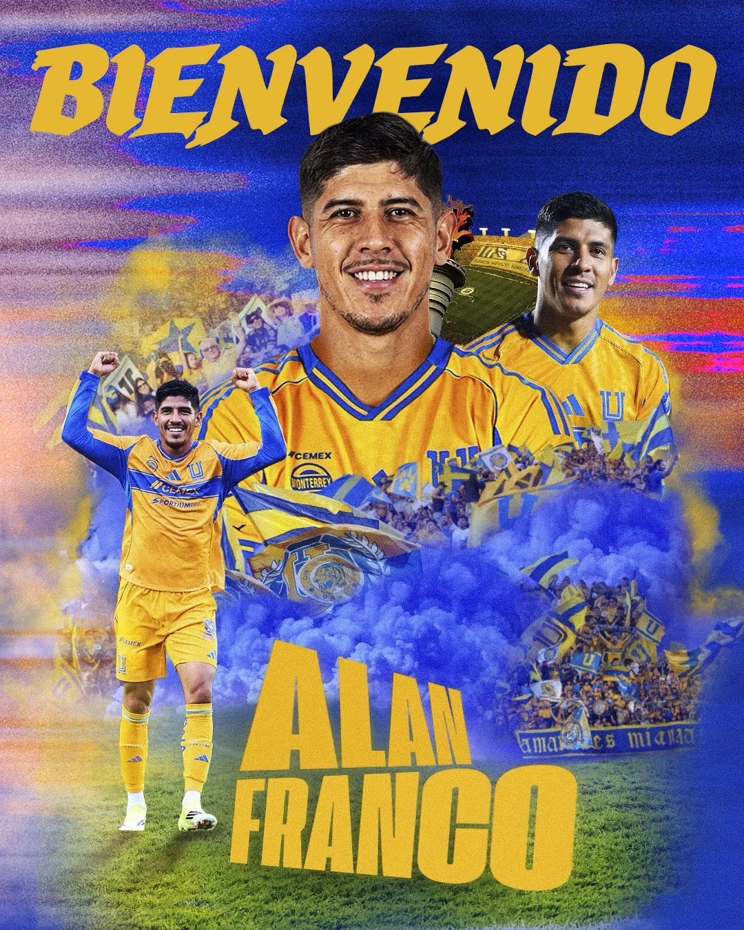 Tigres hace oficial a Alan Franco como su primer refuerzo para el Apertura 2026
