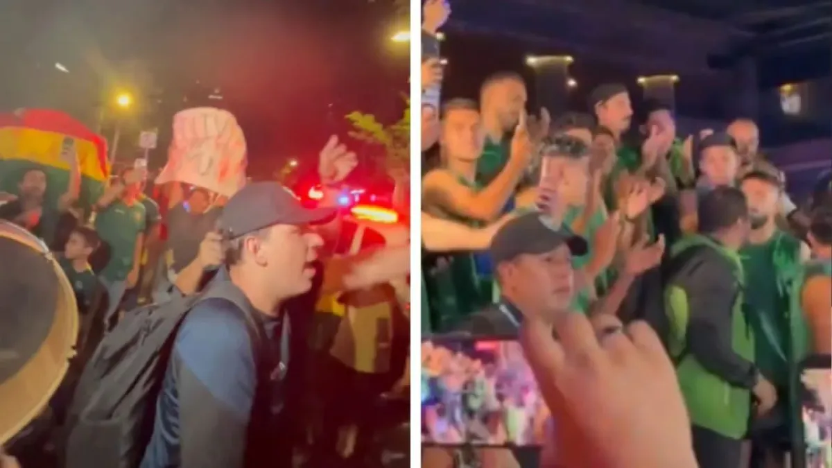 Afición de Bolivia convierte Monterrey en fiesta previo al repechaje rumbo al Mundial