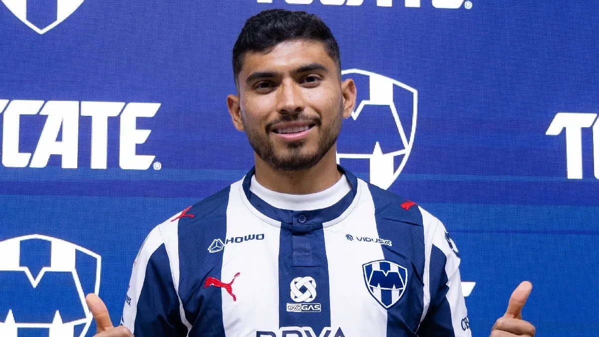 Rayados presenta oficialmente a Orbelín Pineda como refuerzo para el Apertura 2026