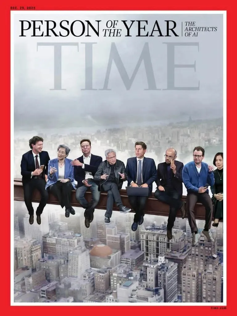 Time nombra a los “Arquitectos de la IA” como Persona del Año 2025