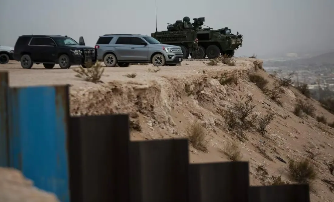 Despliegue de Tanqueta del Ejército de EE. UU. en la Frontera de Ciudad Juárez y El Paso