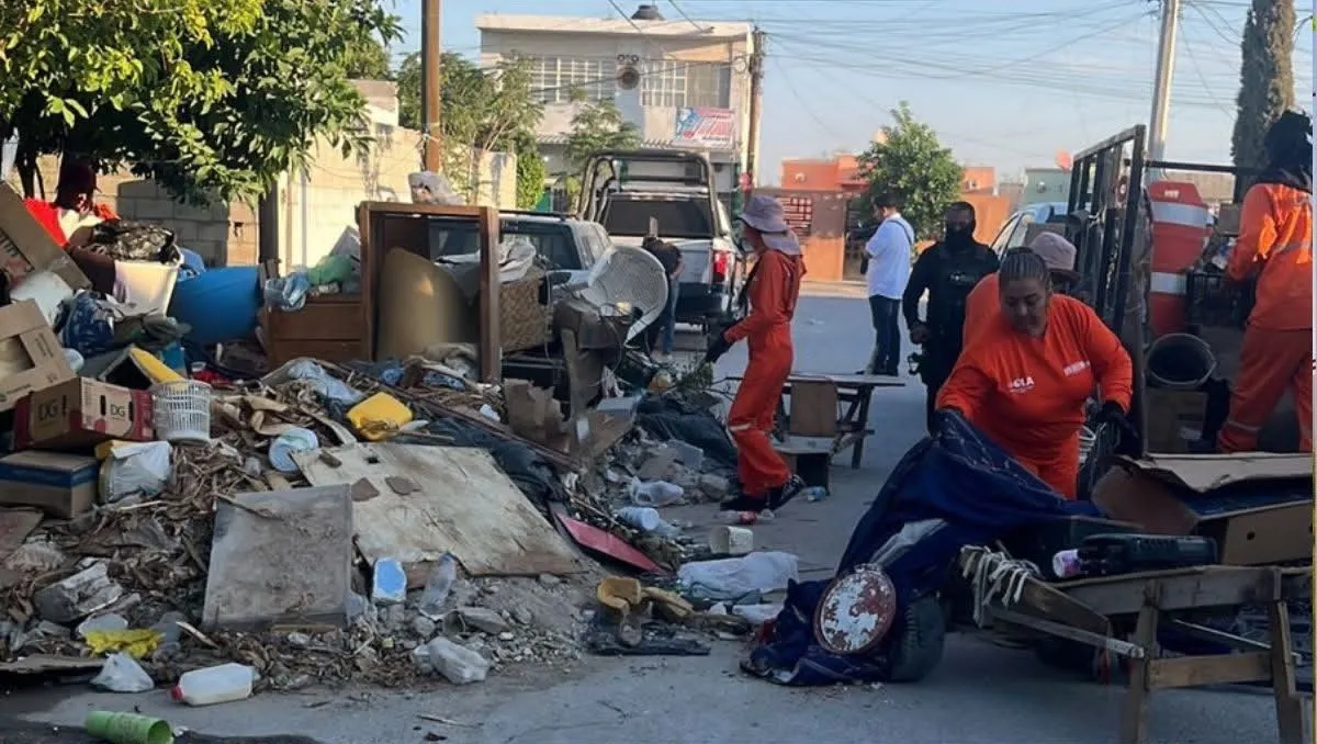 Detienen a 11 personas por tirar basura de forma clandestina en Villa Zaragoza