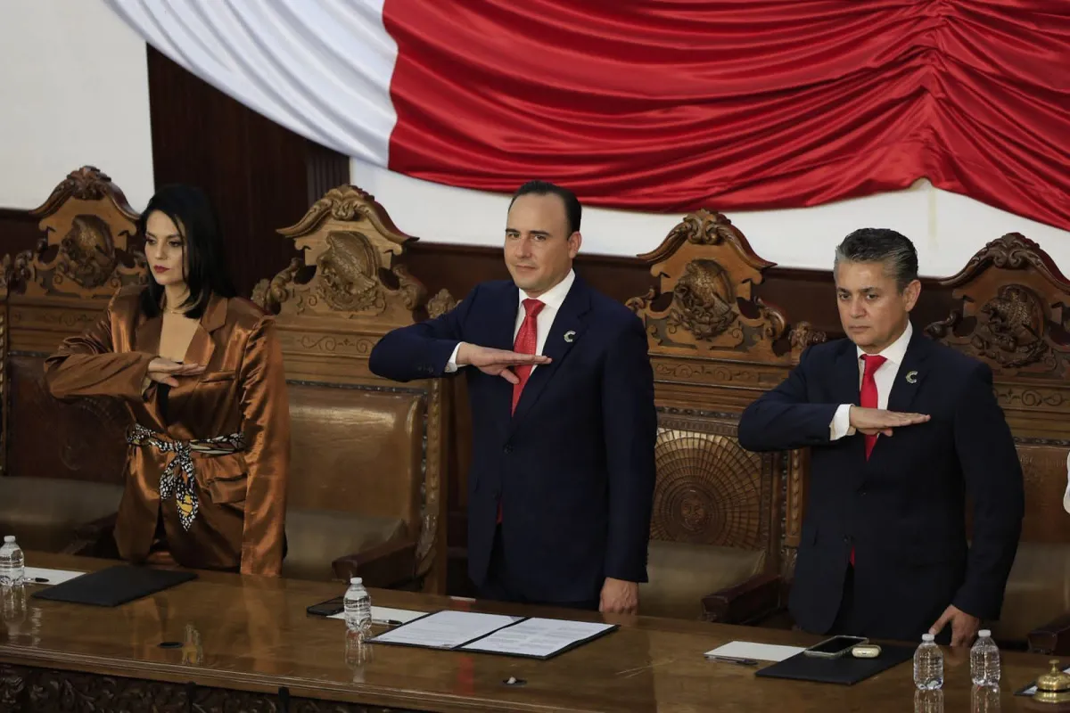 Manolo Jiménez rinde su segundo informe; destaca inversión histórica de 7,500 mdp para seguridad en Coahuila