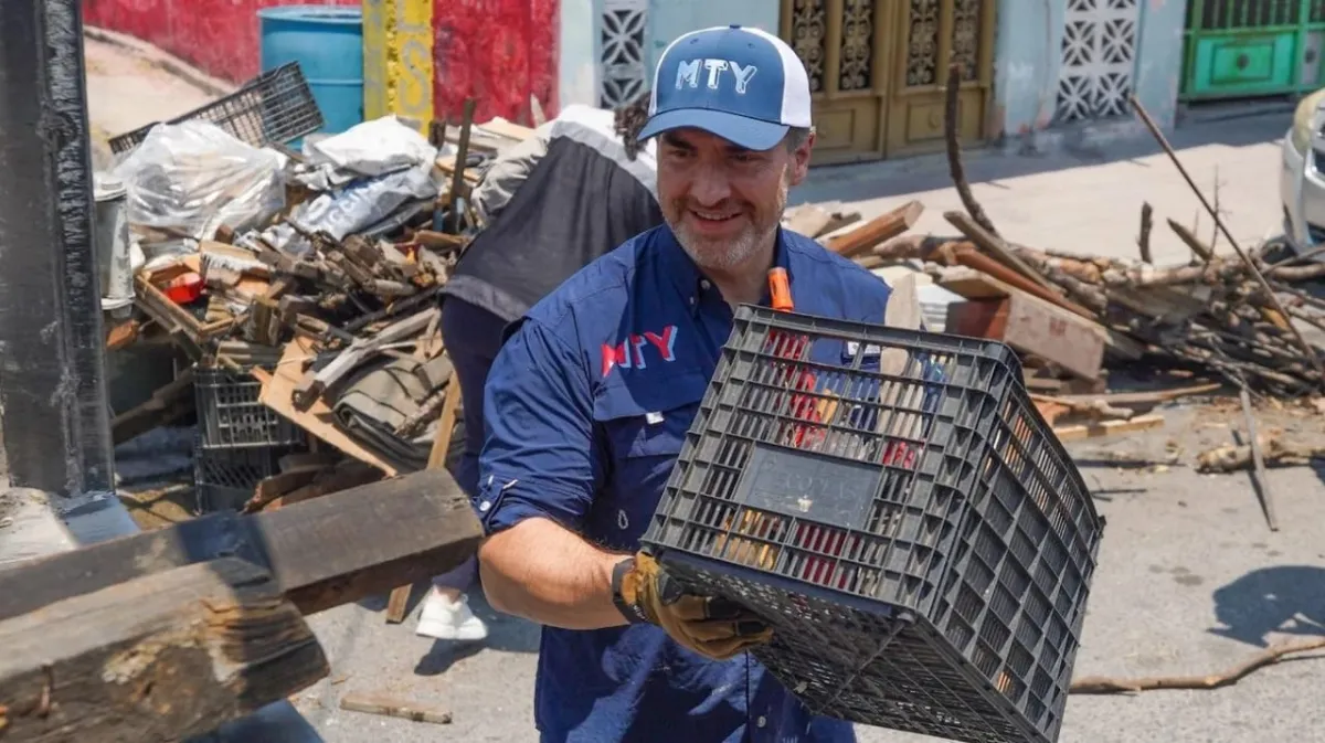 Limpieza, salud y atención directa: Monterrey activa brigada comunitaria en Topo Chico