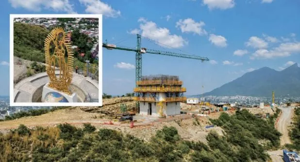 Avanza construcción del Memorial de la Misericordia en la Loma Larga; será la cruz más grande del mundo