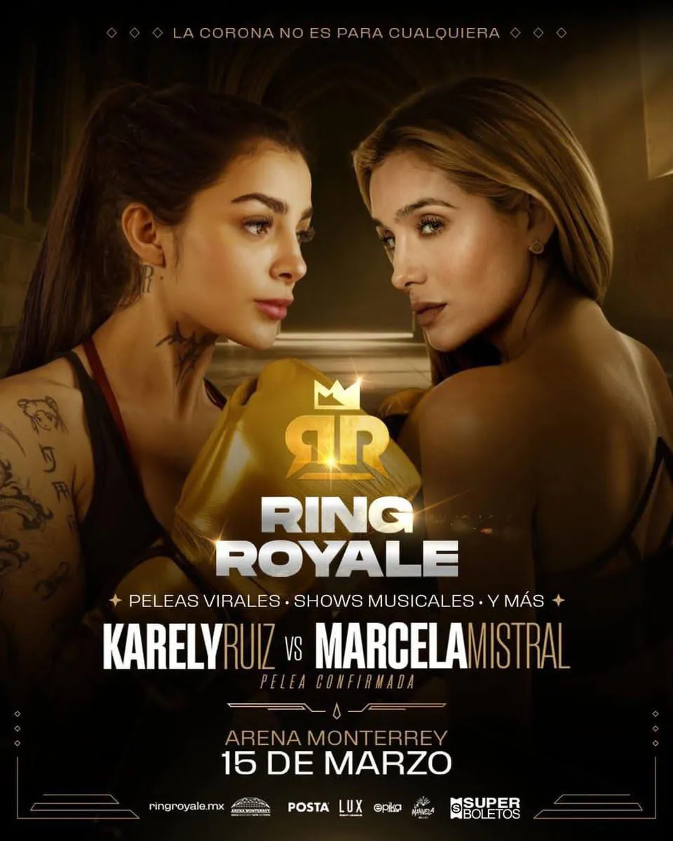 Influencers al ring: Marcela Mistral y Karely Ruiz encabezan el evento Ring Royale en Monterrey