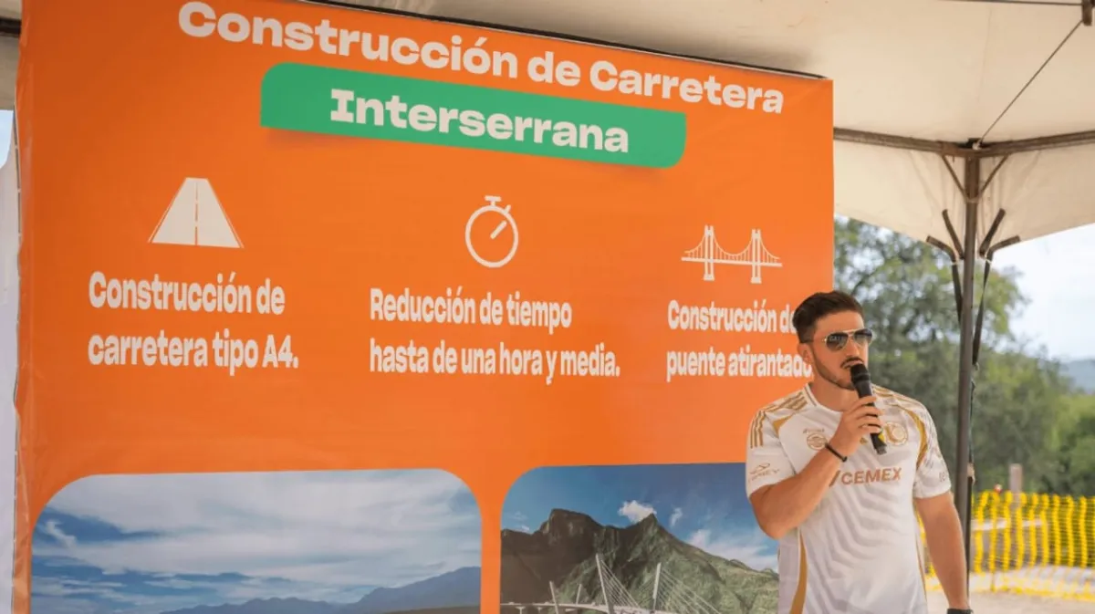 Nuevo impulso a la conectividad: arranca el segundo tramo de la Carretera Interserrana en Nuevo León