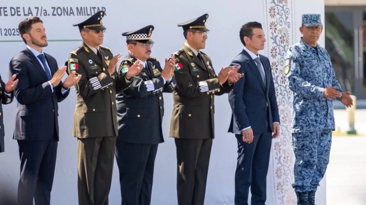 Nuevo comandante de Séptima Zona Militar recibe respaldo del Gobierno de Nuevo León