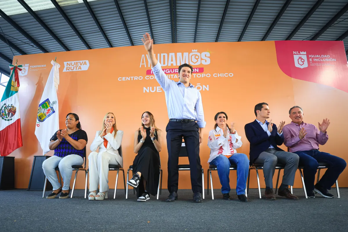 Gobierno de Nuevo León inaugura el Centro Comunitario Topo Chico