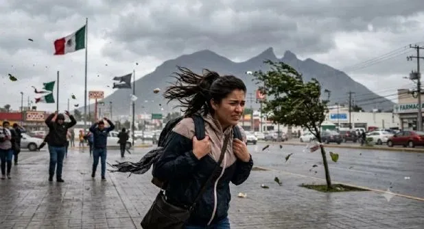 Fuertes vientos y calor extremo afectarán a Nuevo León este jueves
