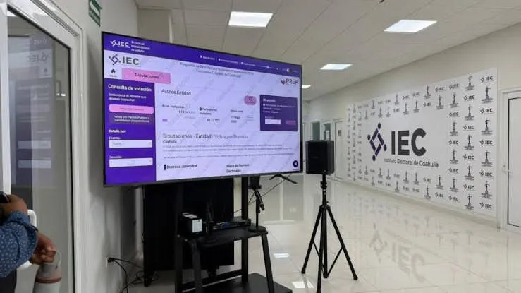 Realiza IEC primer simulacro del PREP rumbo a la elección del 7 de junio en Coahuila