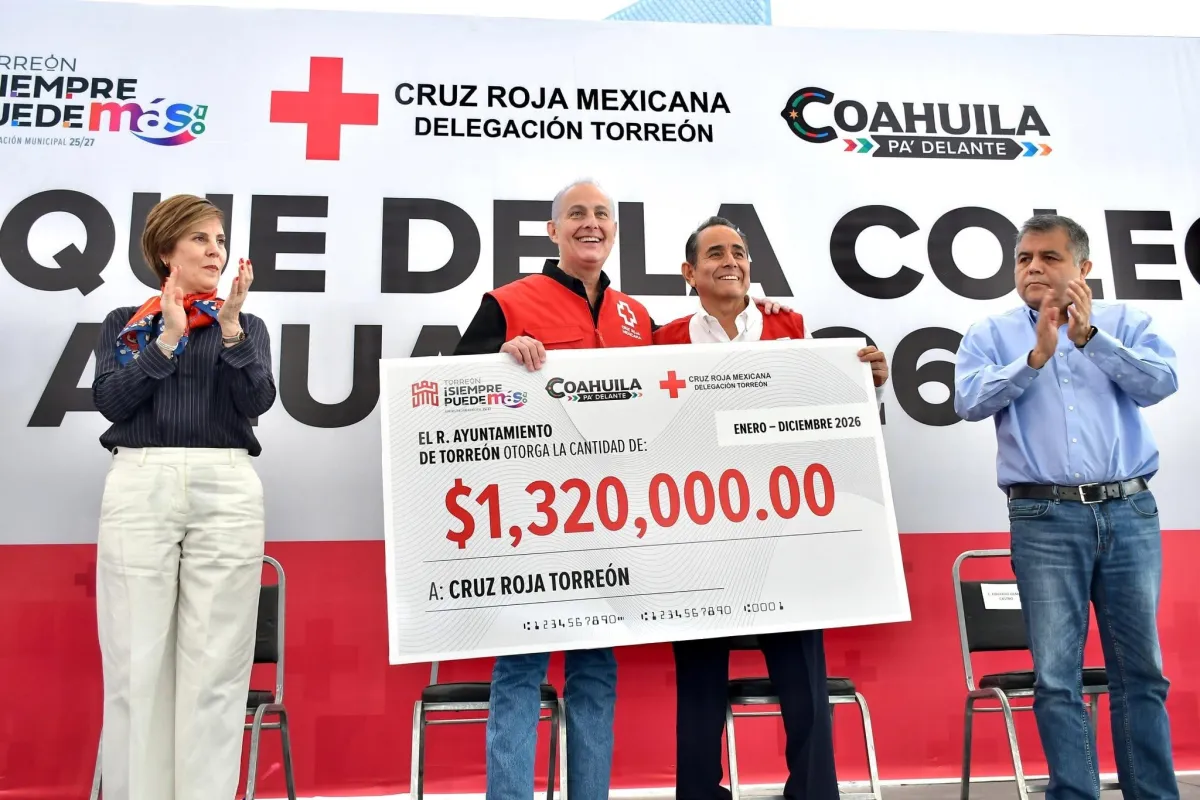 Arranca colecta de Cruz Roja en Torreón