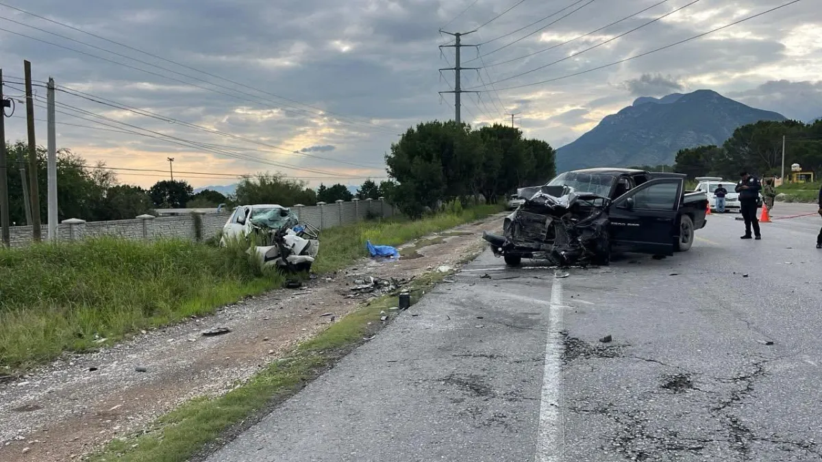 Choque frontal en carretera Zacatecas deja cuatro muertos y cinco heridos