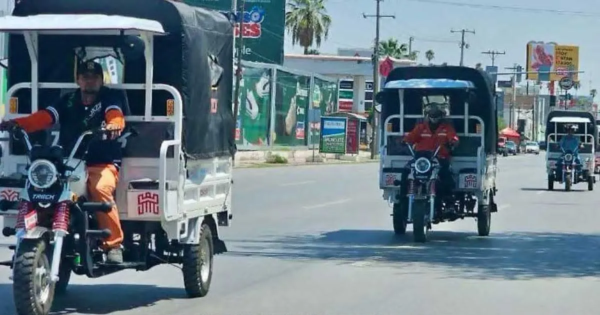 Llegan a Torreón los 130 motocarros que sustituirán a los carromatos