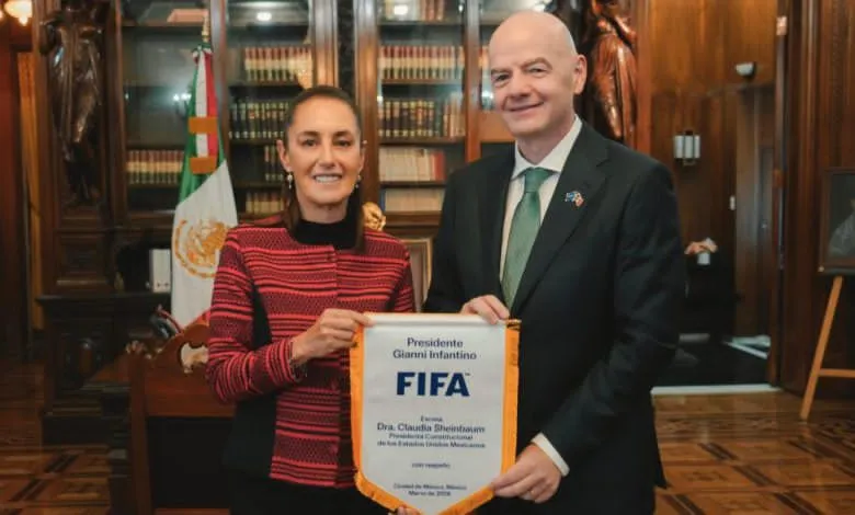 Sheinbaum e Infantino alistan Mundial 2026 y prometen una inauguración histórica