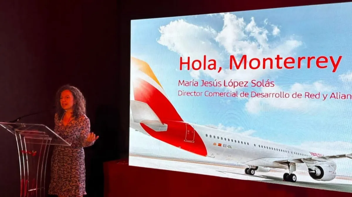 Conectará Iberia a Nuevo León con Madrid mediante tres vuelos semanales