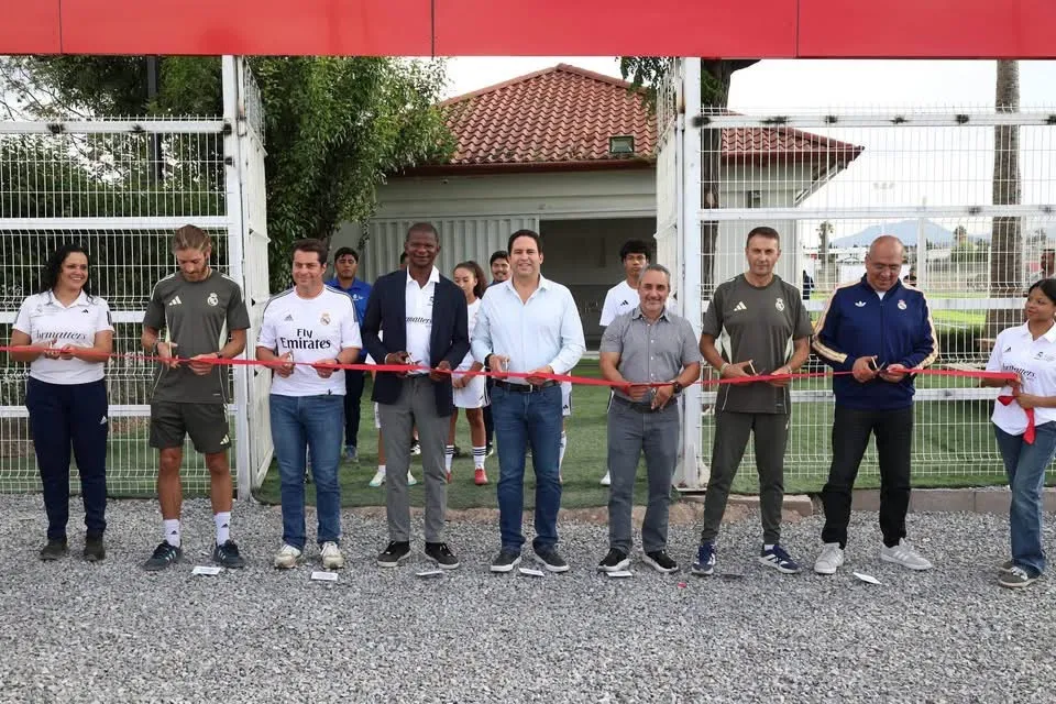 Saltillo estrena escuela de la Fundación Real Madrid
