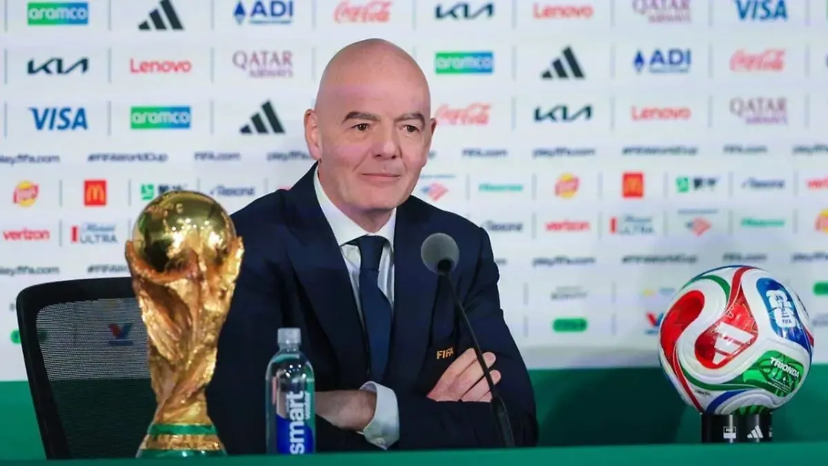 Infantino asegura que el Estadio Azteca está “bendito” a horas del Mundial 2026