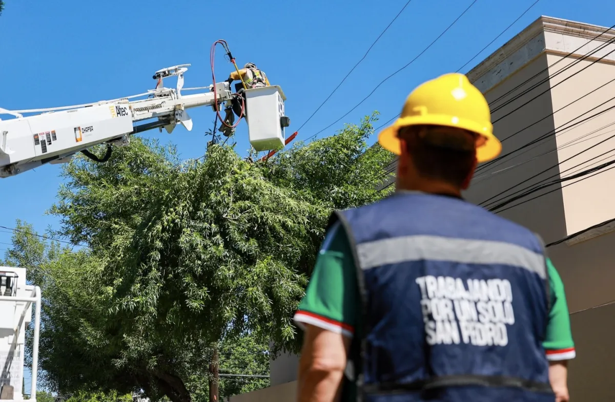 San Pedro y CFE refuerzan trabajos preventivos para evitar fallas eléctricas en Valle