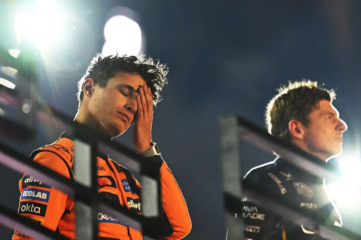 McLaren se disculpa con Norris y Piastri tras descalificación en Las Vegas