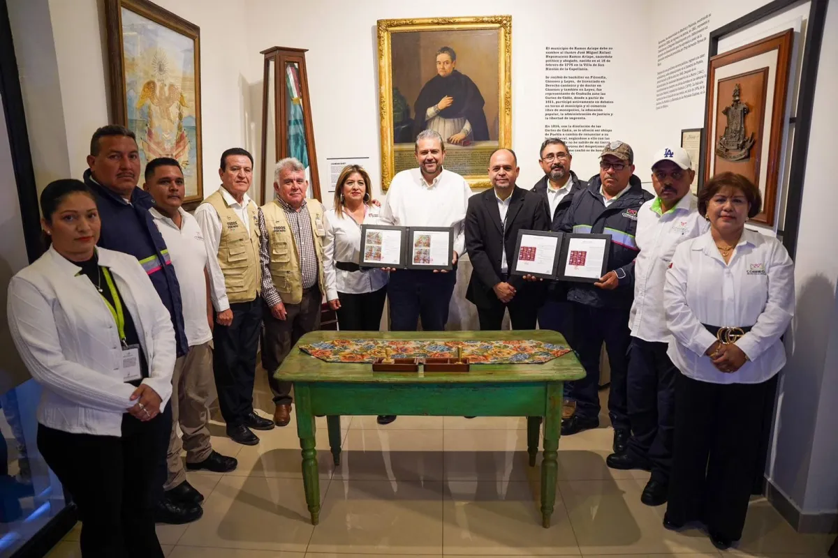 Ramos Arizpe celebra la cancelación de estampilla conmemorativa y la apertura de exposiciones filatélicas internacionales