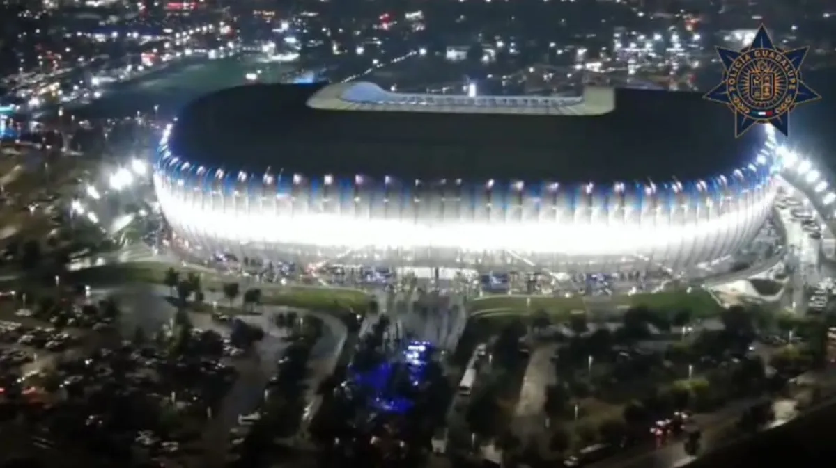 Operativo en el BBVA termina con cuatro detenidos durante el Rayados vs América