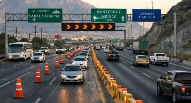 Santa Catarina implementará carril de contraflujo para agilizar tráfico en Avenida Industriales