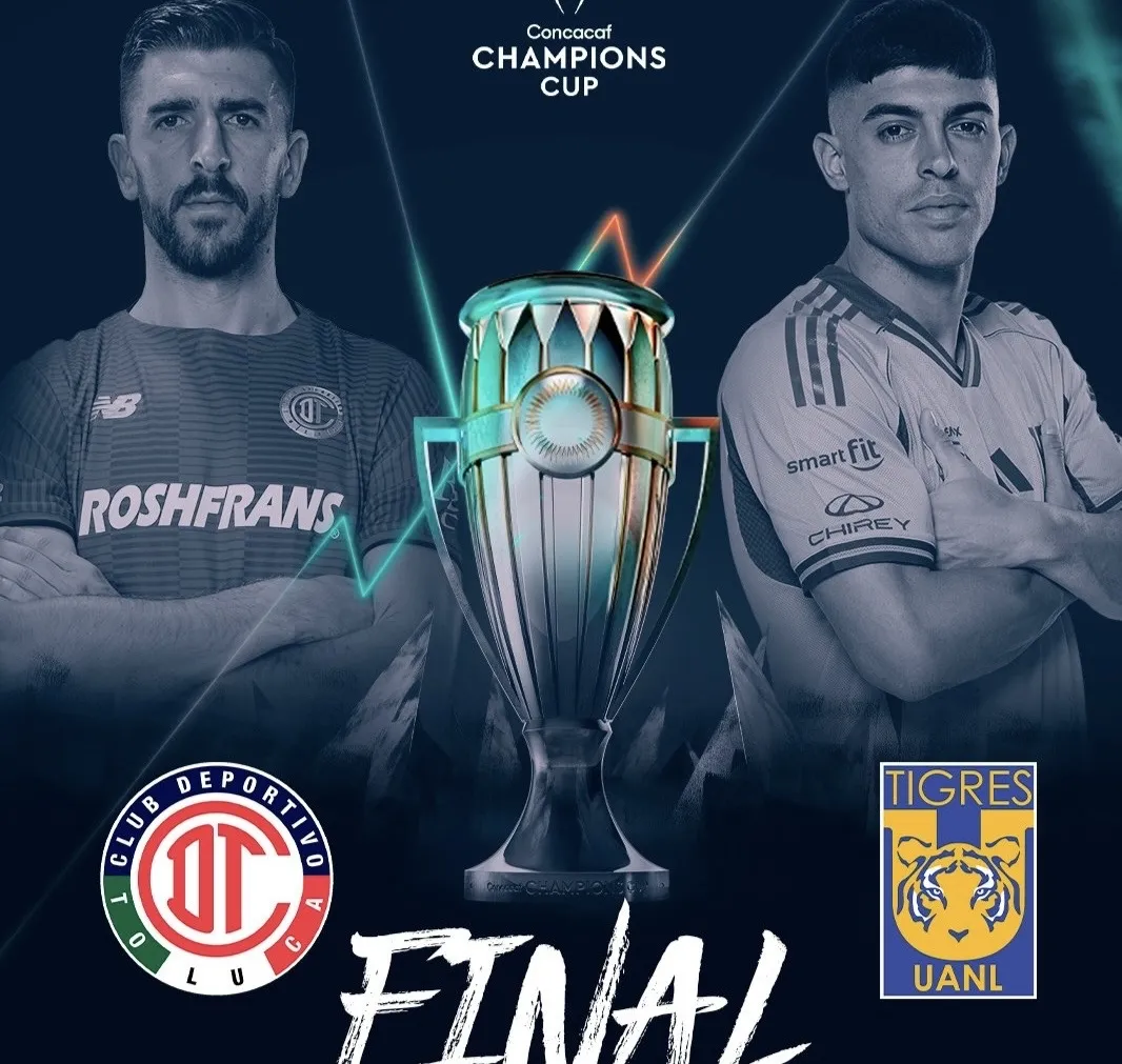 Toluca vs Tigres; se repite la última final de la Liga MX, pero en la Concachampions 2026