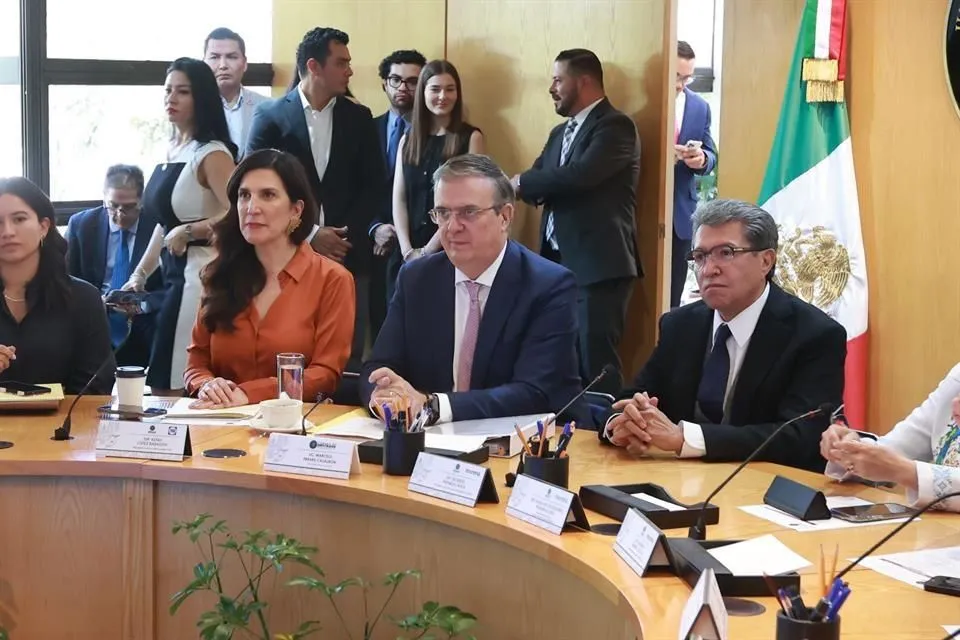 Negociación de aranceles con EU tiene avance de 90%, afirma Marcelo Ebrard