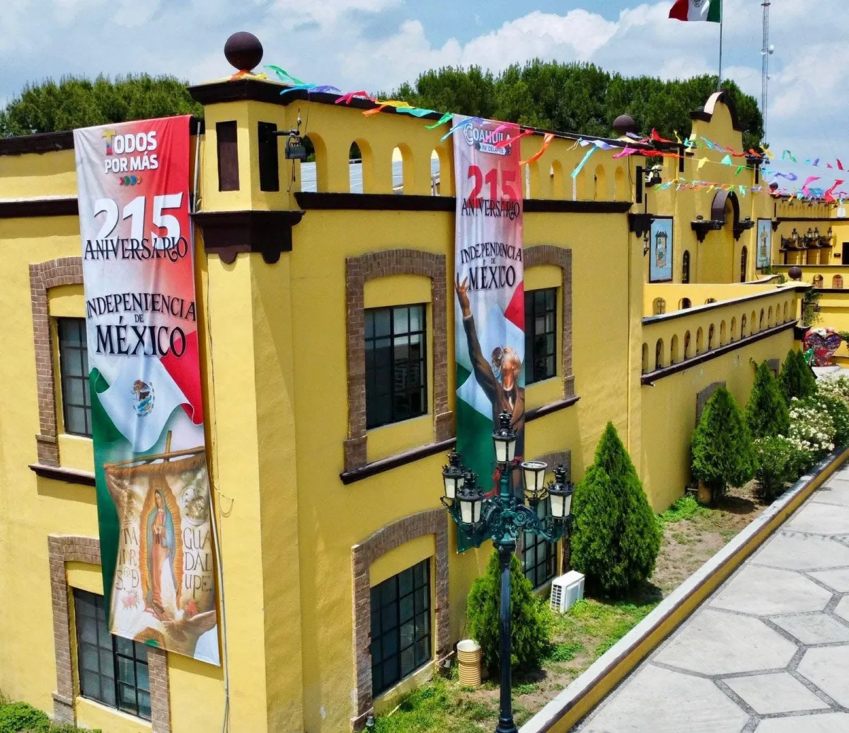 Ramos Arizpe inicia preparativos para celebrar el Grito de Independencia